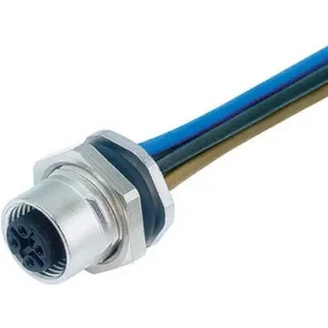 Binder Female M12 to Unterminated Sensor Actuator Cable, 200mm - 09-3482-116-08 product image
