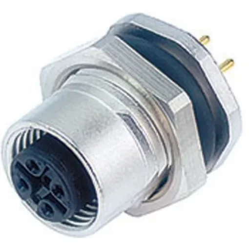 binder Circular Connector, 8 Contacts, Panel Mount, M12 Connector, Socket, Female, IP67, 713 Series - 09-3482-680-08 product image
