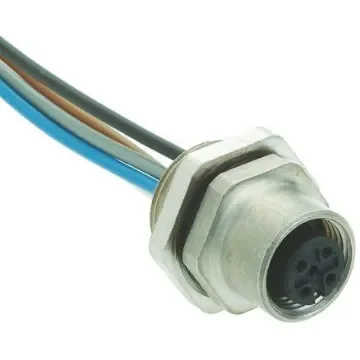 HARTING Female 5 way M12 to Unterminated Sensor Actuator Cable, 500mm - 21033112501 product image