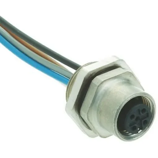 HARTING Female 5 way M12 to Unterminated Sensor Actuator Cable, 500mm - 21033112501 product image