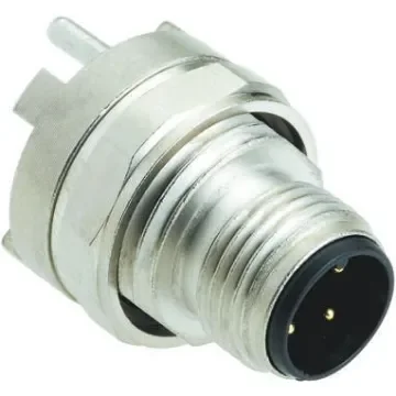 HARTING 4 Pole Din Plug, Male, Panel Mount - 21033211410 product image