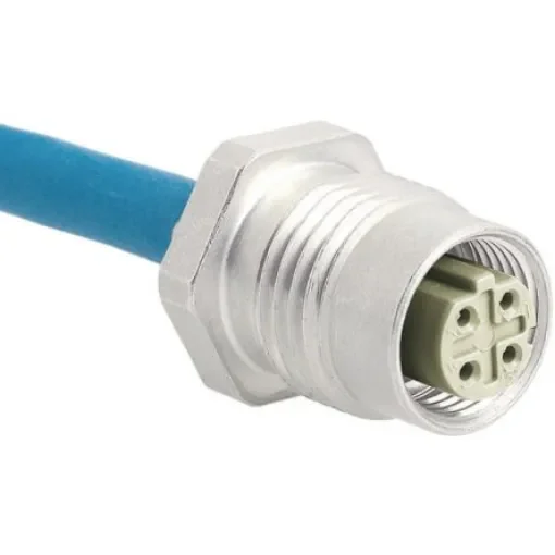 HARTING Female 4 way M12 to Sensor Actuator Cable, 700mm - 21033836405 product image