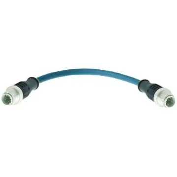 HARTING Straight Male 4 way M12 to Straight Male 4 way M12 Sensor Actuator Cable, 3m - 21034831403 product image