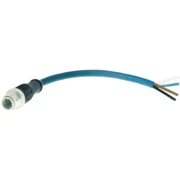 HARTING Male 4 way M12 to Sensor Actuator Cable, 3m - 21035831403 product image