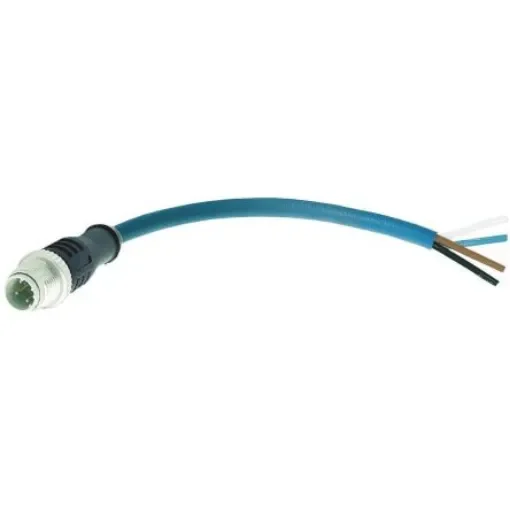 HARTING Male 4 way M12 to Sensor Actuator Cable, 3m - 21035831403 product image