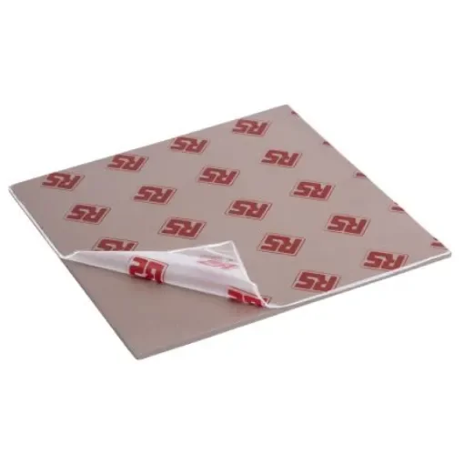 RS PRO Self-Adhesive Thermal Interface Sheet, 3mm Thick, 4W/m·K, 150 x 150mm - 7074689 product image