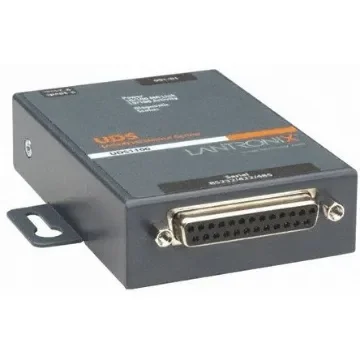 Lantronix Serial Device Server, 1 Ethernet Port, 1 Serial Port, RS232, RS422, RS485 Interface, 921.6kbit/s Baud Rate - UD1100002-01 product image