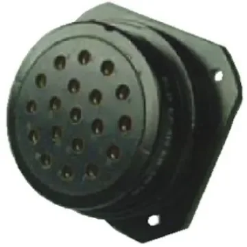 Amphenol Socapex Circular Connector, 19 Contacts, Panel Mount, Socket, Female, IP55, SL61 Series - SLDEF419AR product image