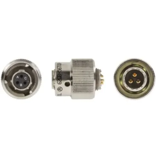 Amphenol Limited, 62GB, Nickel Iron Alloy 3 Way Cable Mount MIL Spec Circular Connector Plug, Socket Contacts,Shell - 62GB-56T08-33SN(416) product image