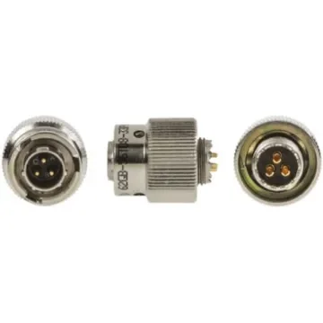 Amphenol Limited, 62GB, Nickel Iron Alloy 3 Way Cable Mount MIL Spec Circular Connector Plug, Pin Contacts,Shell Size - 62GB-56T08-33PN(416) product image