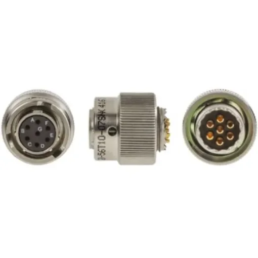 Amphenol Limited, 62GB, Nickel Iron Alloy 7 Way Cable Mount MIL Spec Circular Connector Receptacle, Socket - 62GB-56T10-07SN(416) product image