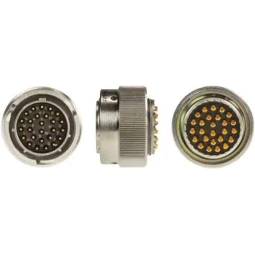 Amphenol Limited, 62GB, Nickel Iron Alloy 26 Way Cable Mount MIL Spec Circular Connector Plug, Pin Contacts,Shell Size - 62GB-56T16-26PN(416) product image