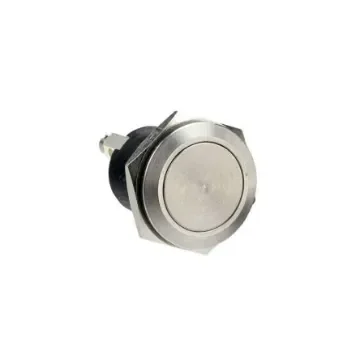 Bulgin MP Series Push Button Switch, Momentary, Panel Mount, 19.2mm Cutout, SPST, 50V ac/dc, IP68 - MP0037 product image