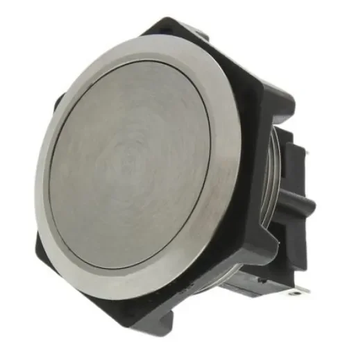 Bulgin Push Button Switch, Momentary, Panel Mount, 27.7mm Cutout, SPDT, 250V ac, IP68 - MP0050 product image