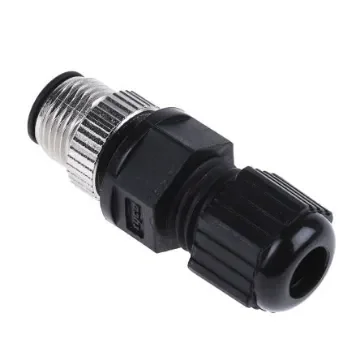 TE Connectivity Circular Connector, 8 Contacts, Cable Mount, M12 Connector, Plug, Male, IP67 - 1838275-4 product image