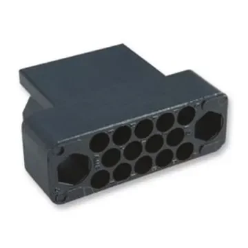 TE Connectivity, M Male Connector Housing, 3.81mm Pitch, 14 Way, 3 Row - 201355-1 product image