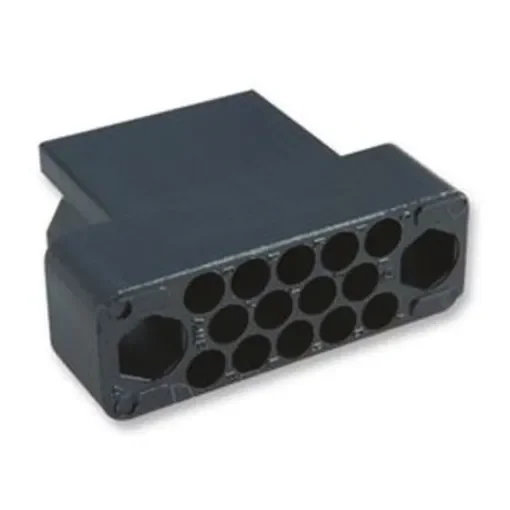 TE Connectivity, M Male Connector Housing, 3.81mm Pitch, 14 Way, 3 Row - 201355-1 product image