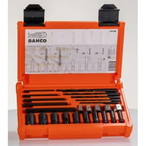 Bahco 25 piece Vanadium Screw Extractor Set - 1418s product image