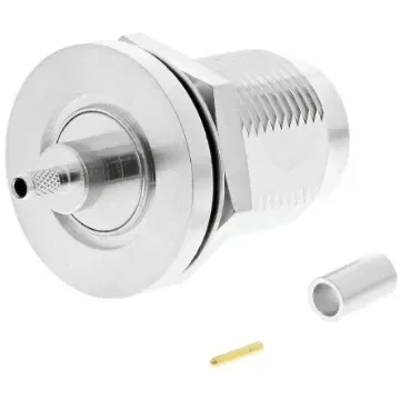 IMS, Jack Panel Mount N Connector, 50O, Solder Termination, Straight Body - 4526.SN.2812.025 product image