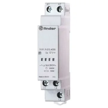 Finder 19 Series Interface Relay, DIN Rail Mount, 12V dc Coil, SPDT - 19.91.9.012.4000 product image