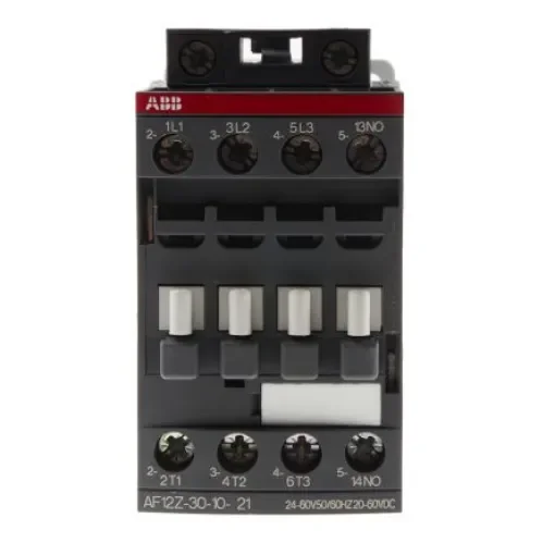 ABB AF12 AF Contactor, 60 V dc Coil, 3-Pole, 9 A, 5.5 kW, 3NO, 690 V ac - 1SBL156001R2110  AF12Z-30-10-21 product image