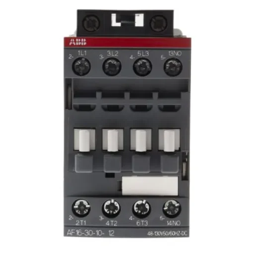 ABB AF16-30-10-12 AF Contactor, 110 V dc Coil, 3-Pole, 10.5 A, 7.5 kW, 3NO, 690 V ac - 1SBL177001R1210  AF16-30-10-12 product image