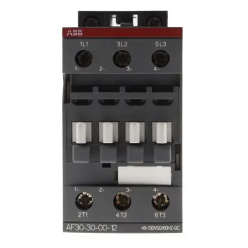 ABB AF30 AF Contactor, 110 V ac/dc Coil, 3-Pole, 21 A, 15 kW, 3NO, 690 V ac - 1SBL277001R1200  AF30-30-00-12 product image