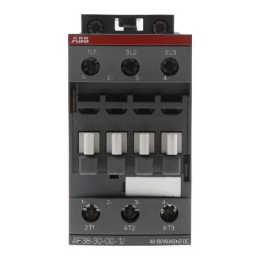 ABB AF38 AF Contactor, 230 V ac Coil, 3-Pole, 24 A, 18.5 kW, 3NO, 690 V ac - 1SBL297001R1200  AF38-30-00-12 product image
