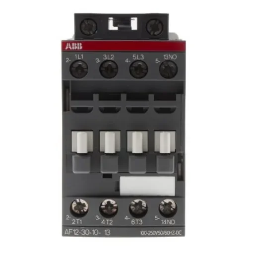 ABB AF12 AF Contactor, 230 V ac Coil, 3-Pole, 9 A, 5.5 kW, 3NO, 690 V ac - 1SBL157001R1310  AF12-30-10-13 product image