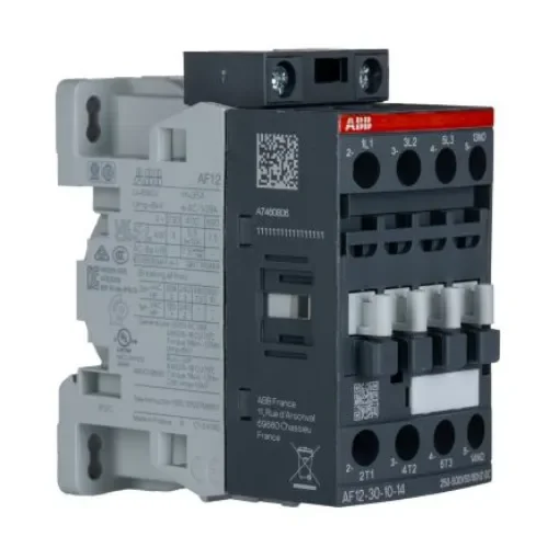 ABB AF12 AF Contactor, 500 V dc Coil, 3-Pole, 9 A, 5.5 kW, 3NO, 690 V ac - 1SBL157001R1410  AF12-30-10-14 product image
