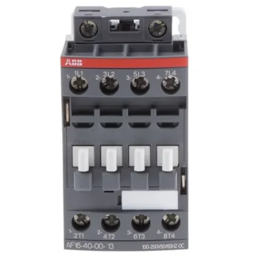 ABB AF16 AF Contactor, 230 V ac Coil, 4-Pole, 30 A, 7.5 kW, 4NO, 690 V ac - 1SBL177201R1300  AF16-40-00-13 product image
