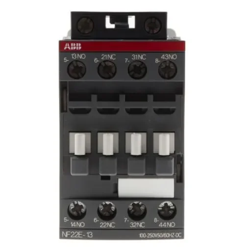 ABB AF Range NF Contactor Relay, 230 V ac/dc Coil, 4-Pole, 6 A, 2NO + 2NC, 690 V ac - 1SBH137001R1322  NF22E-13 product image