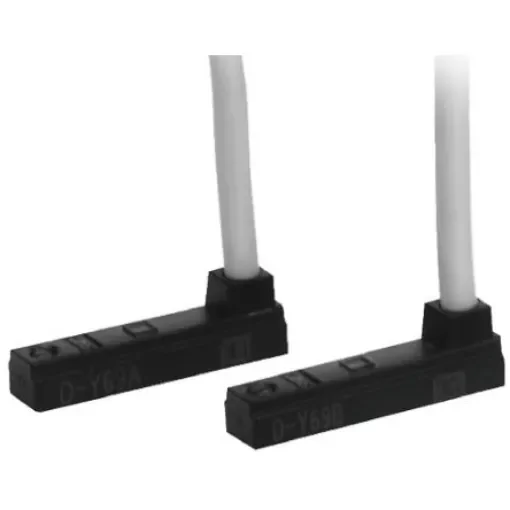 SMC CXS, CXSW Series Solid State Switch, 0.5m Fly Lead, Groove Mounted - D-Y69B product image