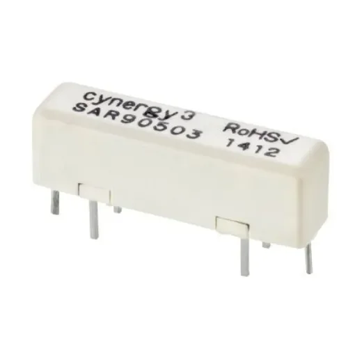 Sensata Cynergy3 PCB Mount Reed Relay, 5V dc Coil, SPST, 20V dc Max, 0.5 A Max, 140O - SAR90503 product image