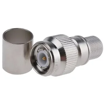 Telegartner, Plug Cable Mount TNC Connector, 50O, Crimp Termination, Straight Body - J01010A0052 product image