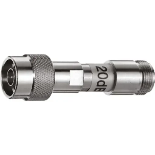 Telegartner 50O RF Attenuator N Connector N Plug to N Socket 3dB, Operating Frequency 1GHz - J01026A0006 product image