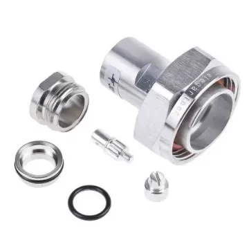 Telegartner, Plug 7/16 Connector, 50O, Solder Termination, Straight Body - J01120A0101 product image