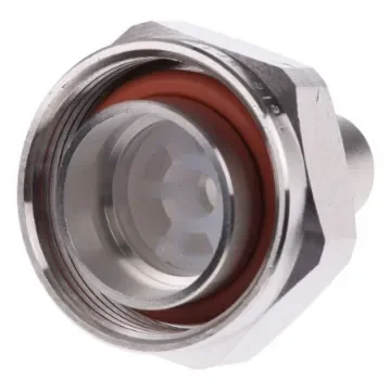 Telegartner, Plug Cable Mount 7/16 Connector, 50O, Crimp Termination, Straight Body - J01120B0090 product image