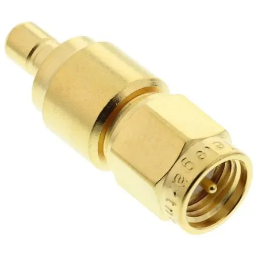 Telegartner Straight RF Adapter SMA Plug to SMB Plug - J01155A0021 product image