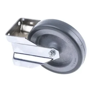 RS PRO Fixed Castor Wheel, 60kg Capacity, 100mm Wheel - 7124857 product image