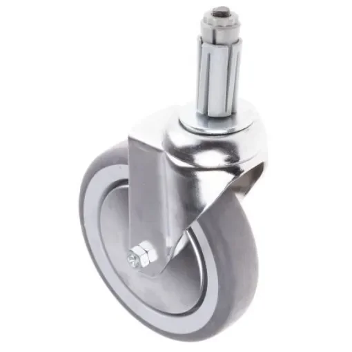 RS PRO Swivel Castor Wheel, 100kg Capacity, 125mm Wheel - 7124881 product image