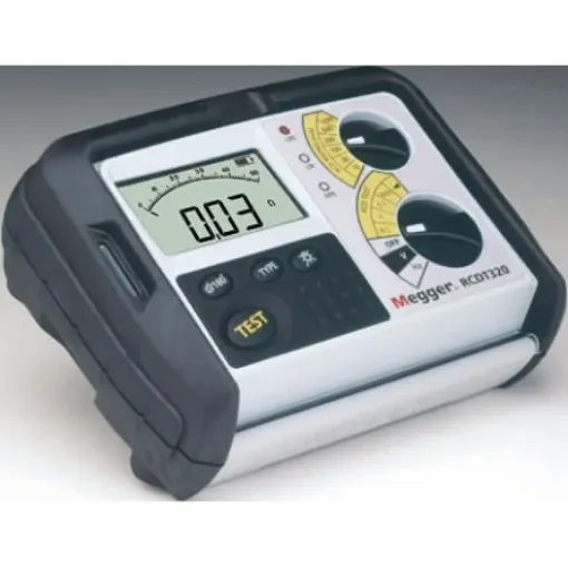 Megger RCDT310-EN-BS RCD Tester, Loop Impedance Test Type 2 Wire 300V ac, RCD Test Type AC Selective, DC Selective, RCD product image