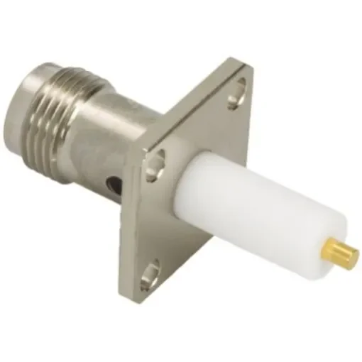 TE Connectivity, Jack Panel Mount TNC Connector, 50O, Solder Termination, Straight Body - 1057780-1 product image