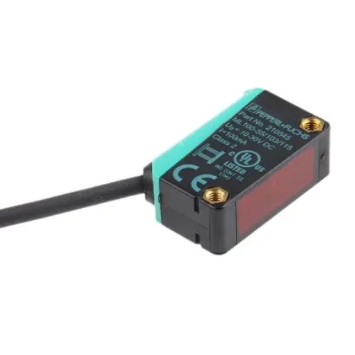Pepperl + Fuchs Retroreflective Photoelectric Sensor, Block Sensor, 5 m Detection Range - ML100-55/103/115 product image