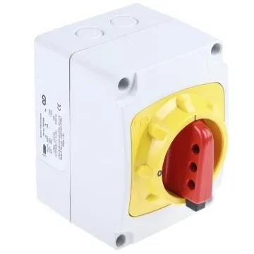 Craig & Derricott 3P Pole Isolator Switch - 25A Maximum Current, 15kW Power Rating, IP65 - SDP253/RS product image