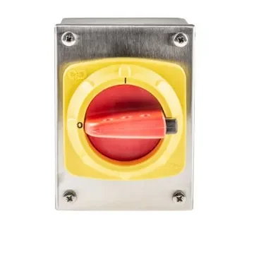 Craig & Derricott 3P Pole Isolator Switch - 25A Maximum Current, 15kW Power Rating, IP65 - SDS253/RS product image