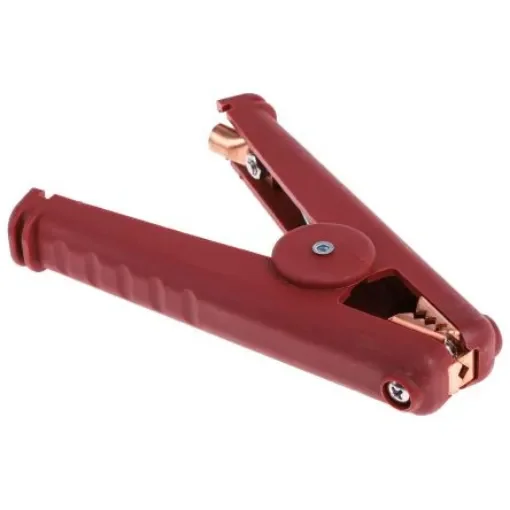 Mueller Electric Crocodile Clip, Copper Contact, 300A, Red - BU-102BK-2 product image