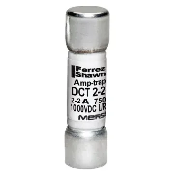 Mersen 2A Melamine Cartridge Fuse, 10 x 38mm - DCT2-2 product image