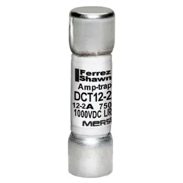 Mersen 12A Melamine Cartridge Fuse, 10 x 38mm - DCT12-2 product image