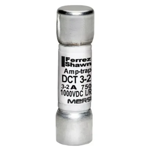 Mersen 3A Melamine Cartridge Fuse, 10 x 38mm - DCT3-2 product image